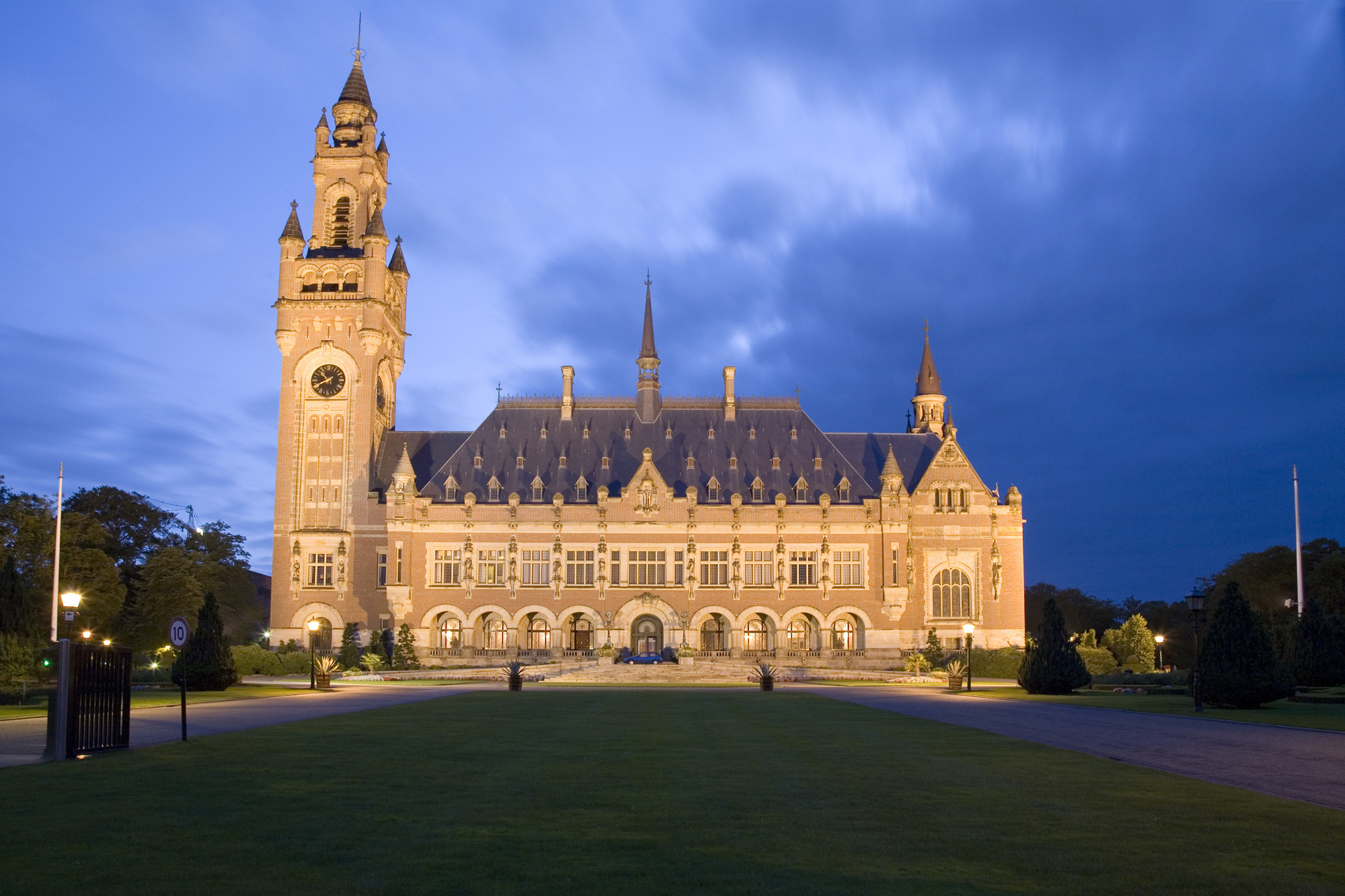 Peace palace The Hague