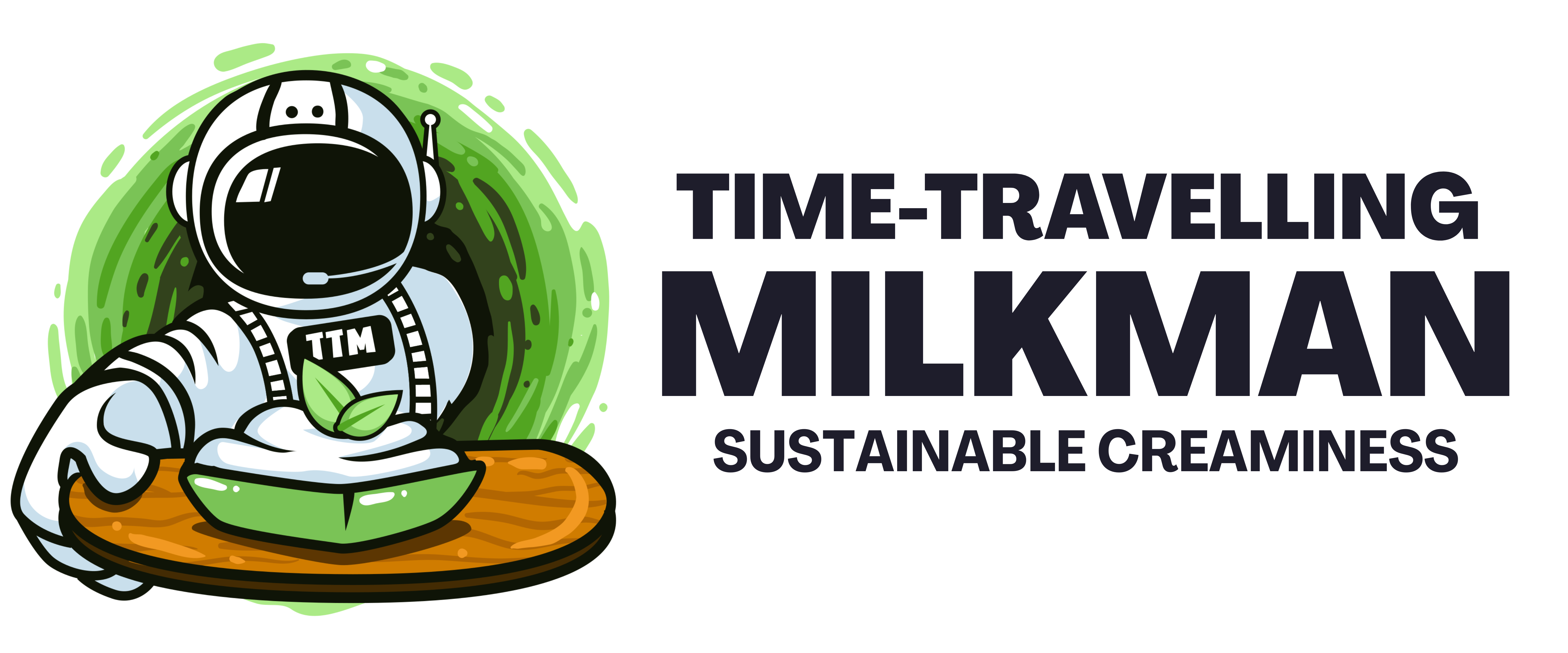 Time-Travelling Milkman Logo