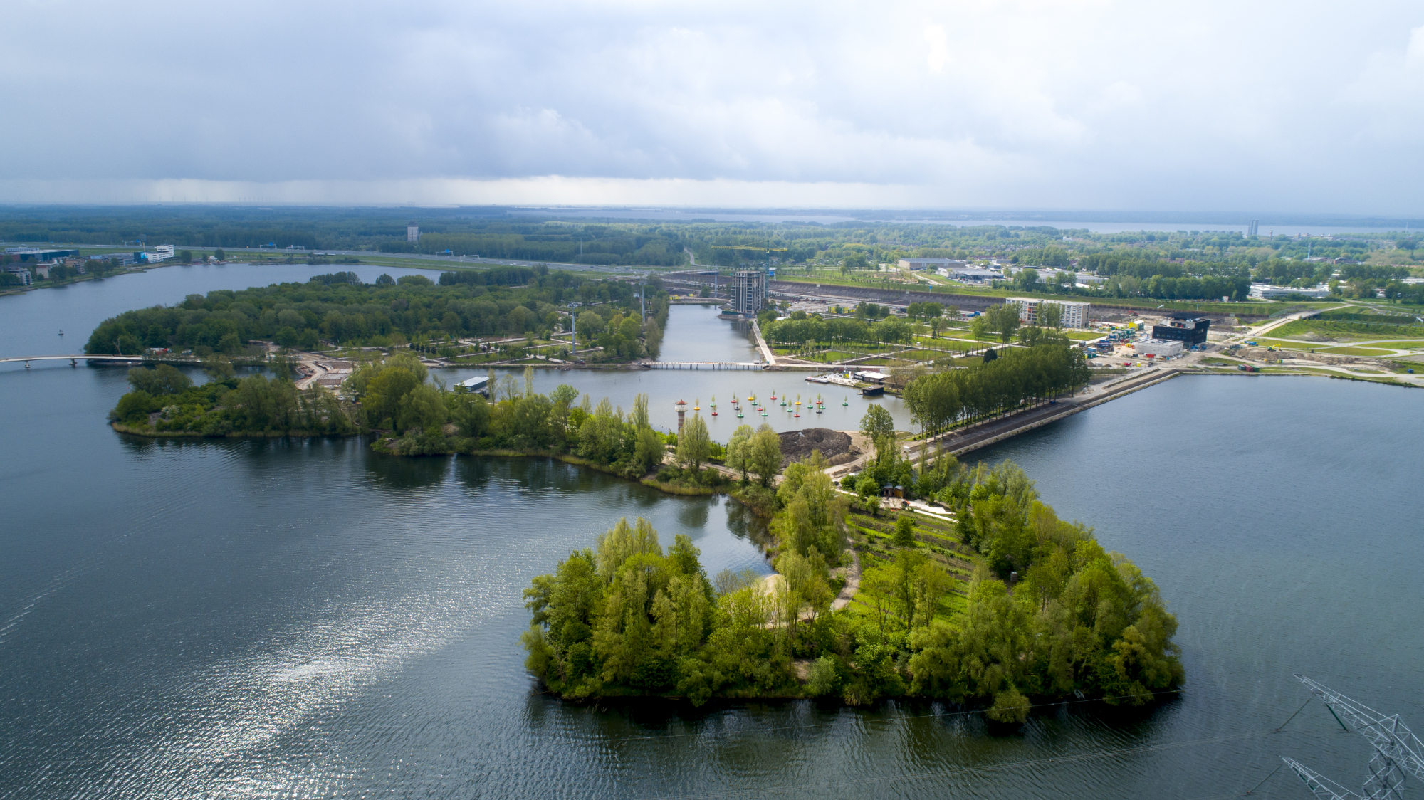 Youssef Biada drone Utopia Eiland Flevoland
