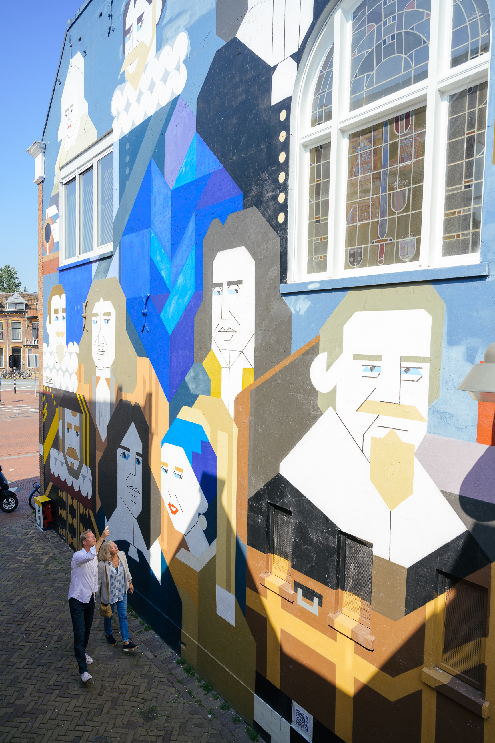 Street art in Delft by Jan Bijl