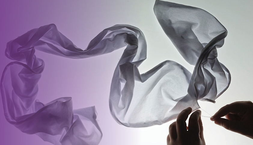 Fabric made from cow manure from Mestic by Jalila Essaidi