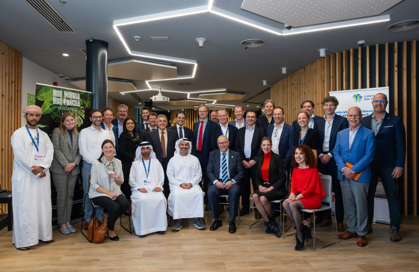cluster partners meet with colleagues and partners from the gulf region