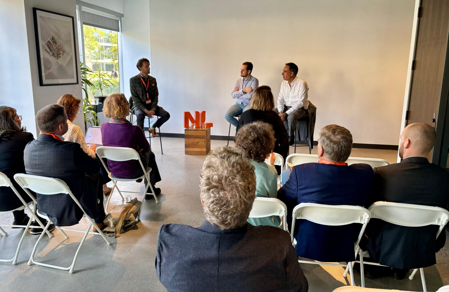 Dutch panel discussion during LA mission for SMM