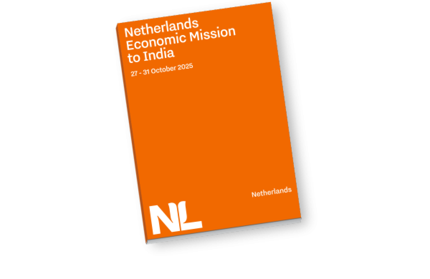Mission Booklet Netherlands economic mission to India