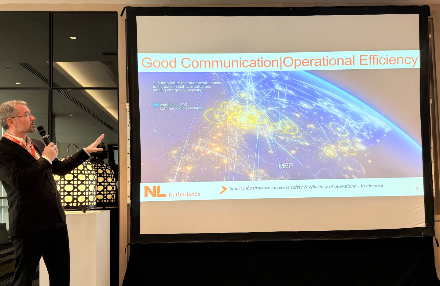 Presentation slide during mission to Indonesia for PIB SADI