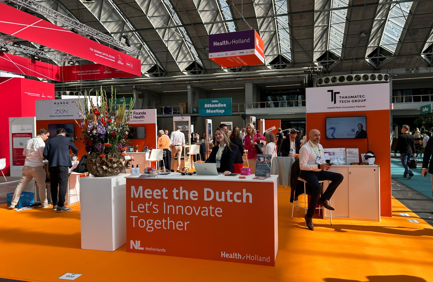NL Pavilion at HLTH Europe 2026