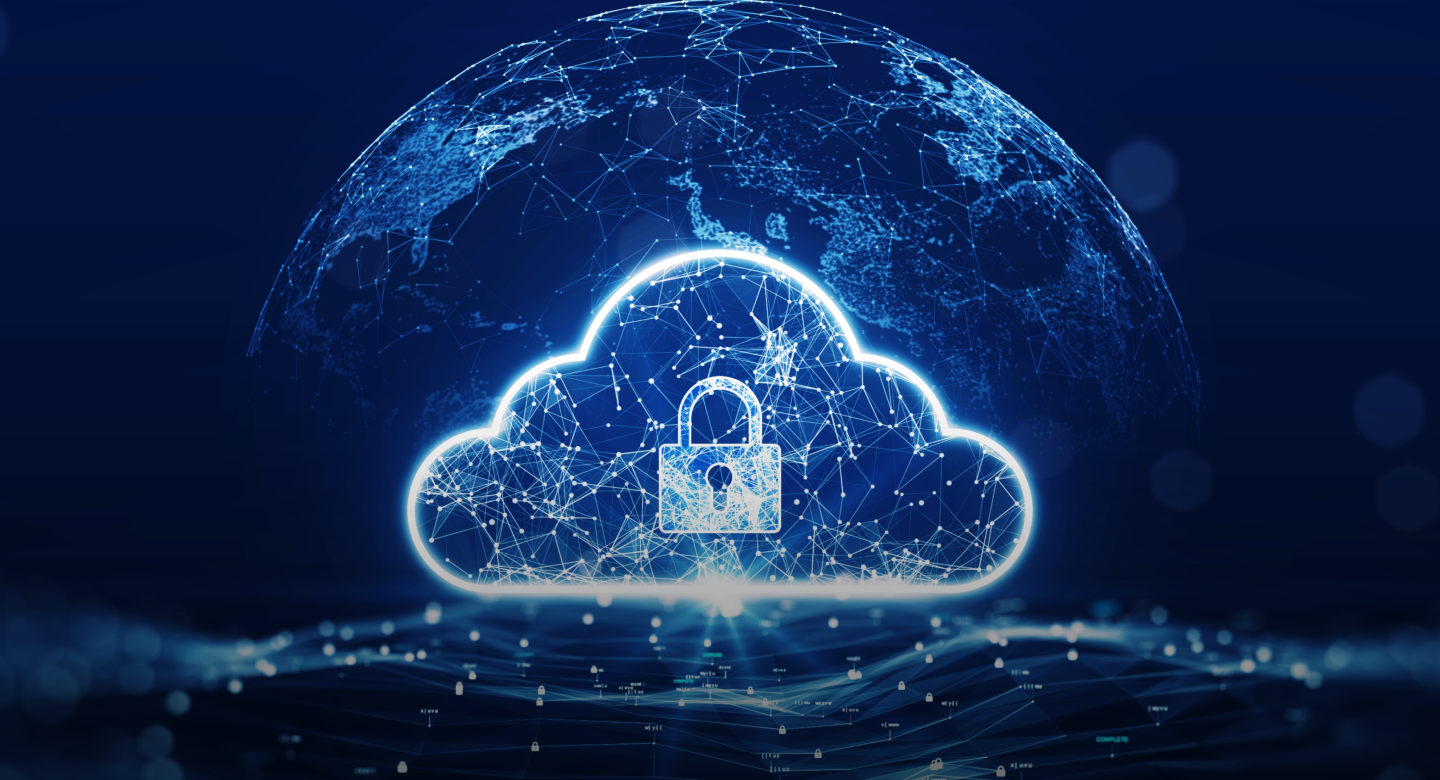 Security cloud with lock