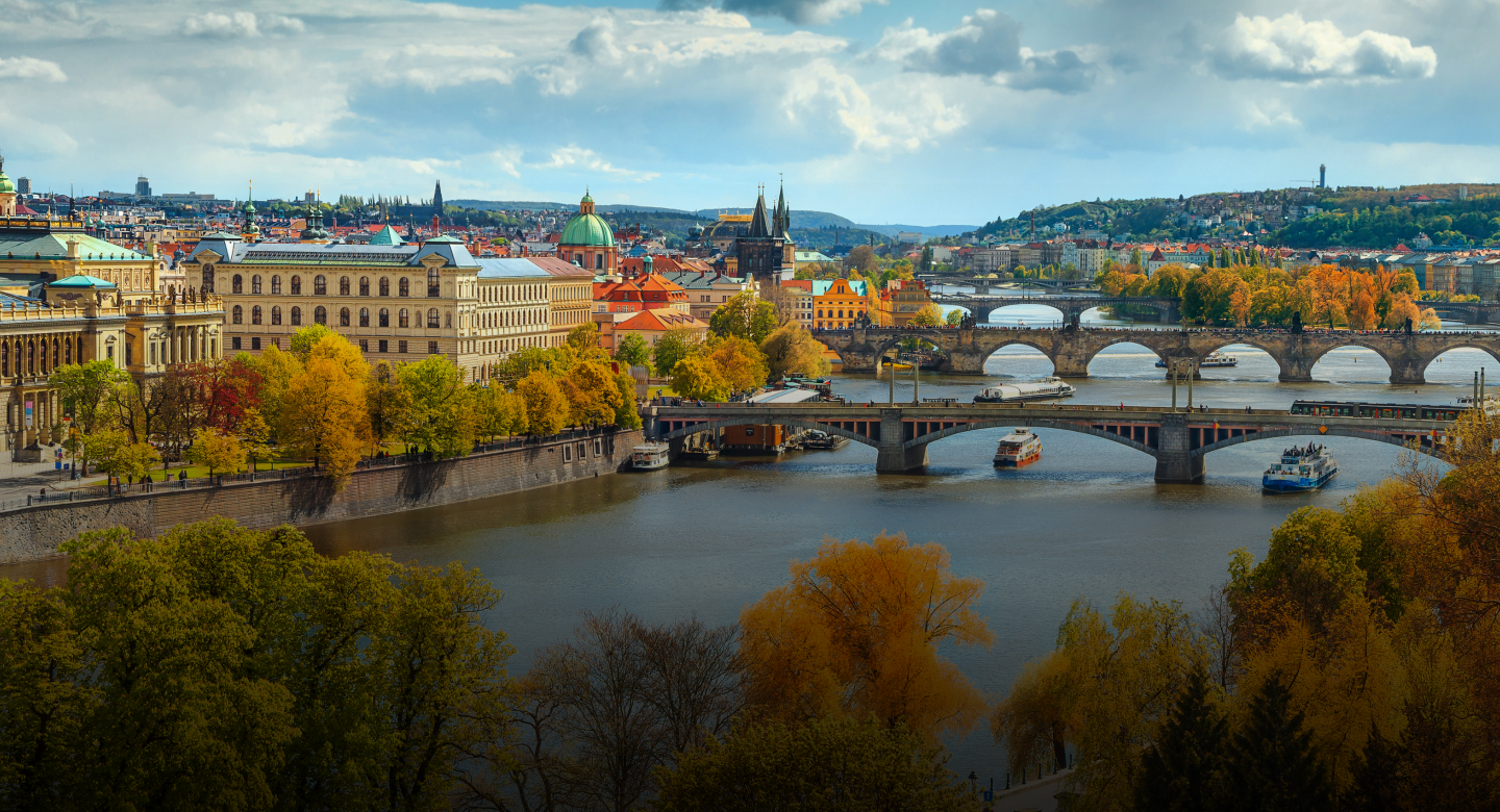 Prague cityscape - NLP