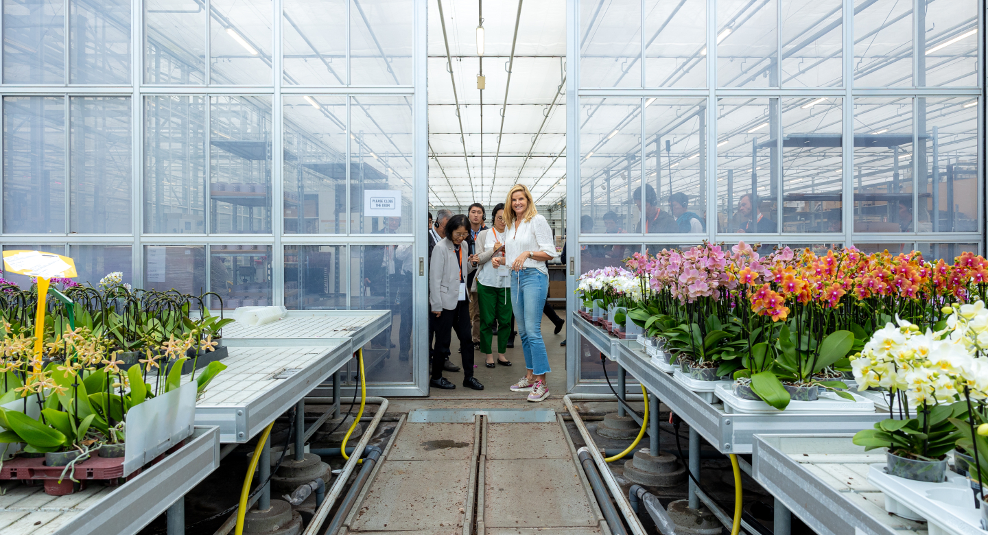 GreenTech tour greenhouse, credits: Rolf van Koppen
