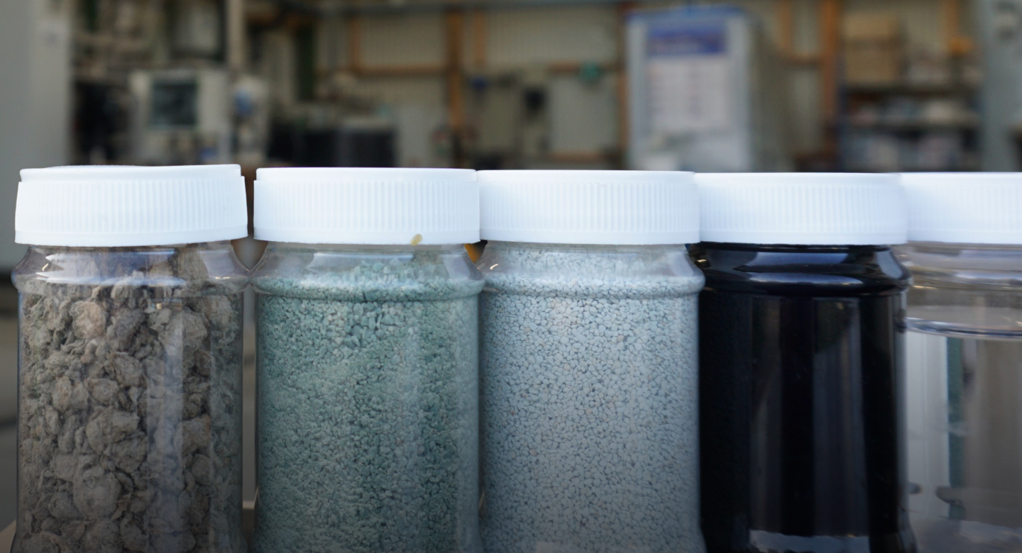 Evides - retrieval of several materials and the innovative water purification process.