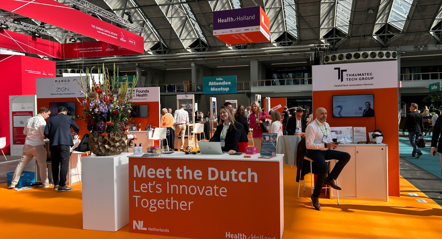 NL Pavilion at HLTH Europe 2026