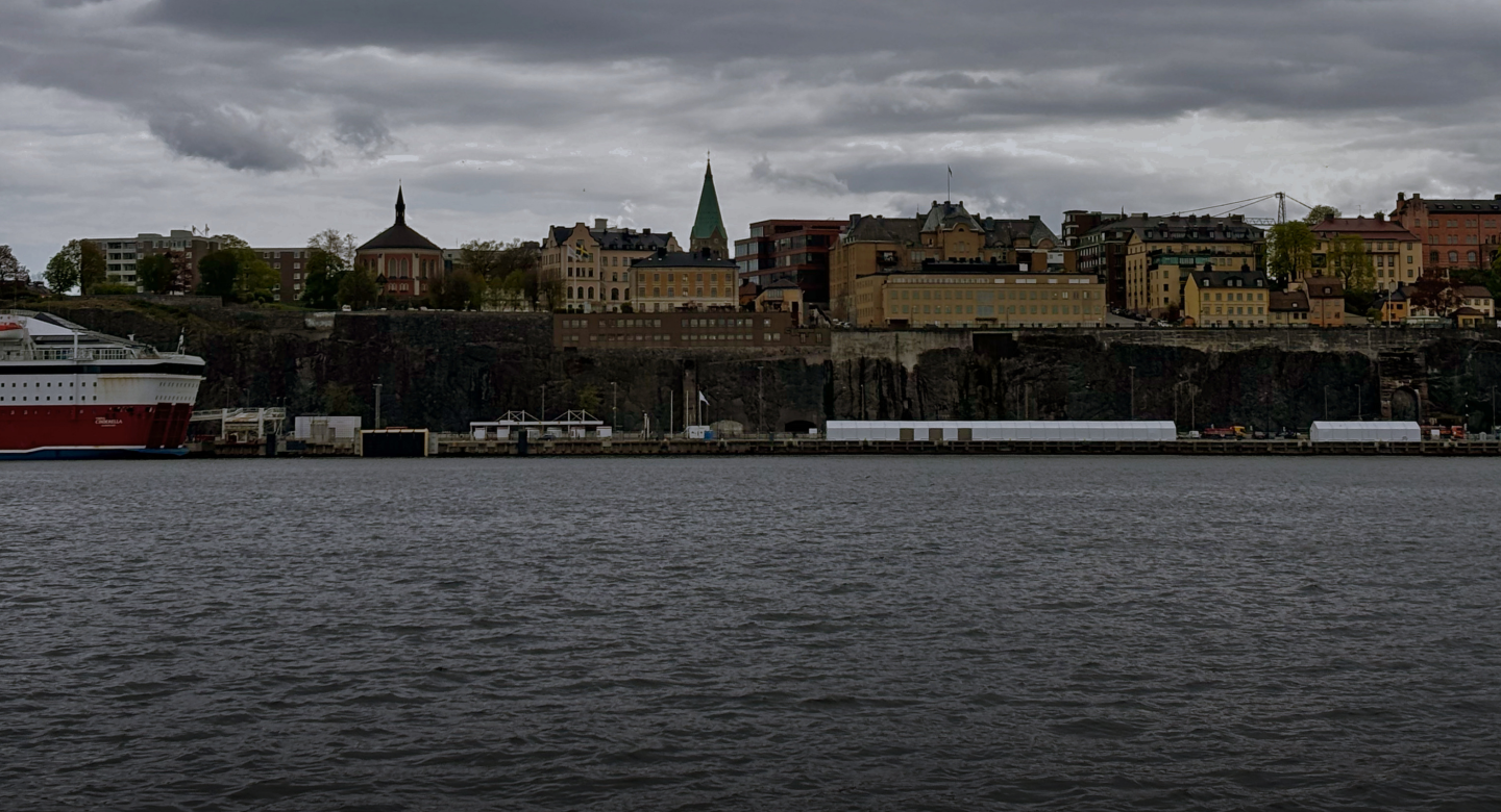 Stockholm river view
