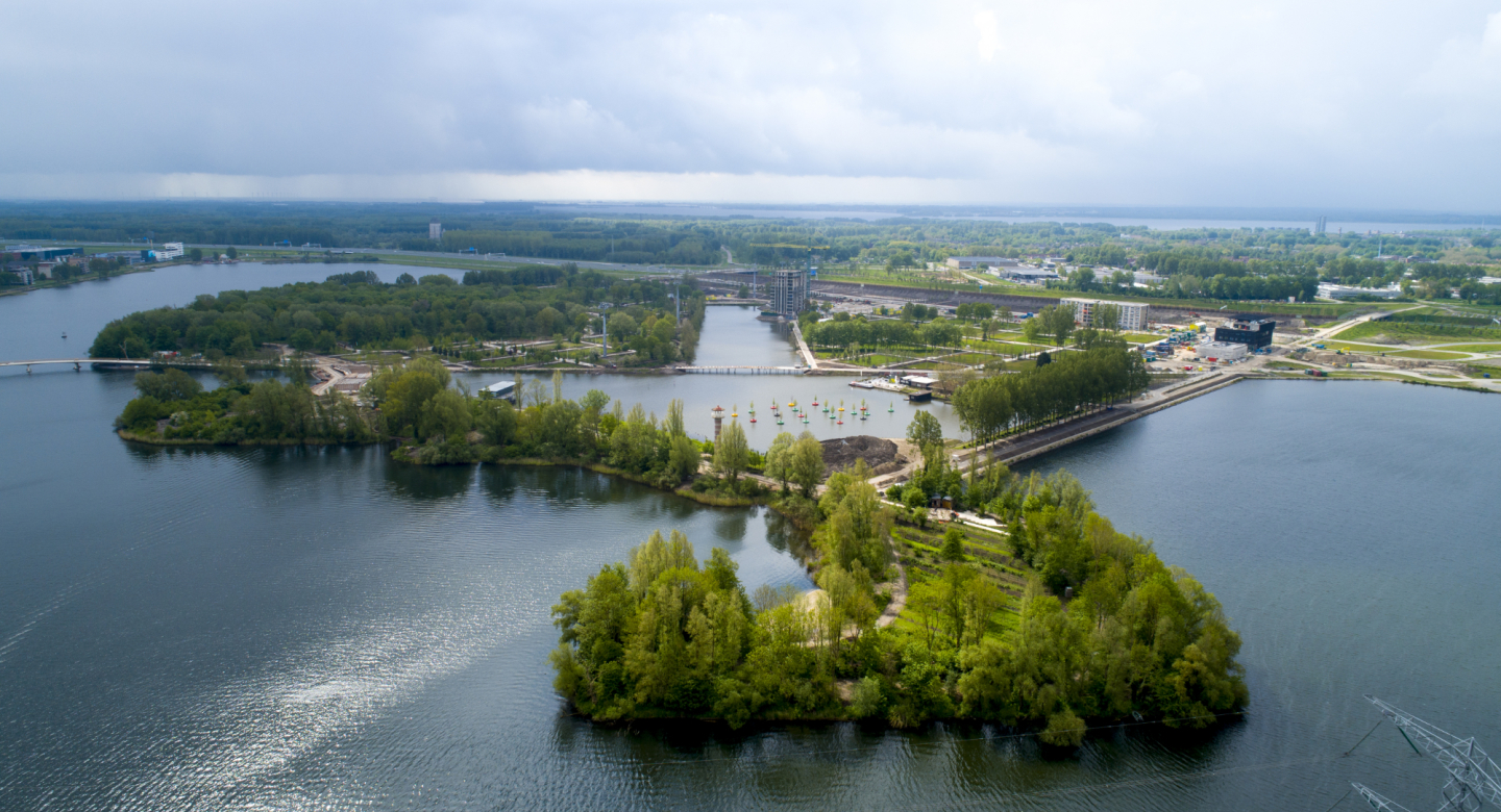 Youssef Biada drone Utopia Eiland Flevoland