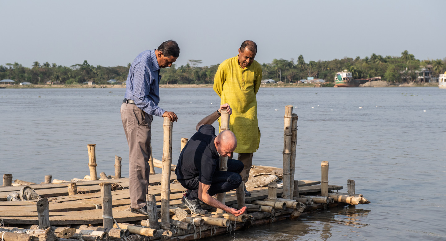 Henk Ovink visits Khulna Photo: Cynthia van Elk