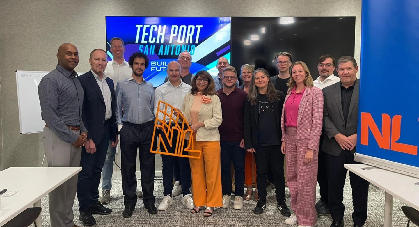 Group photo of Dutch mission participants to Georgia and Texas 2024