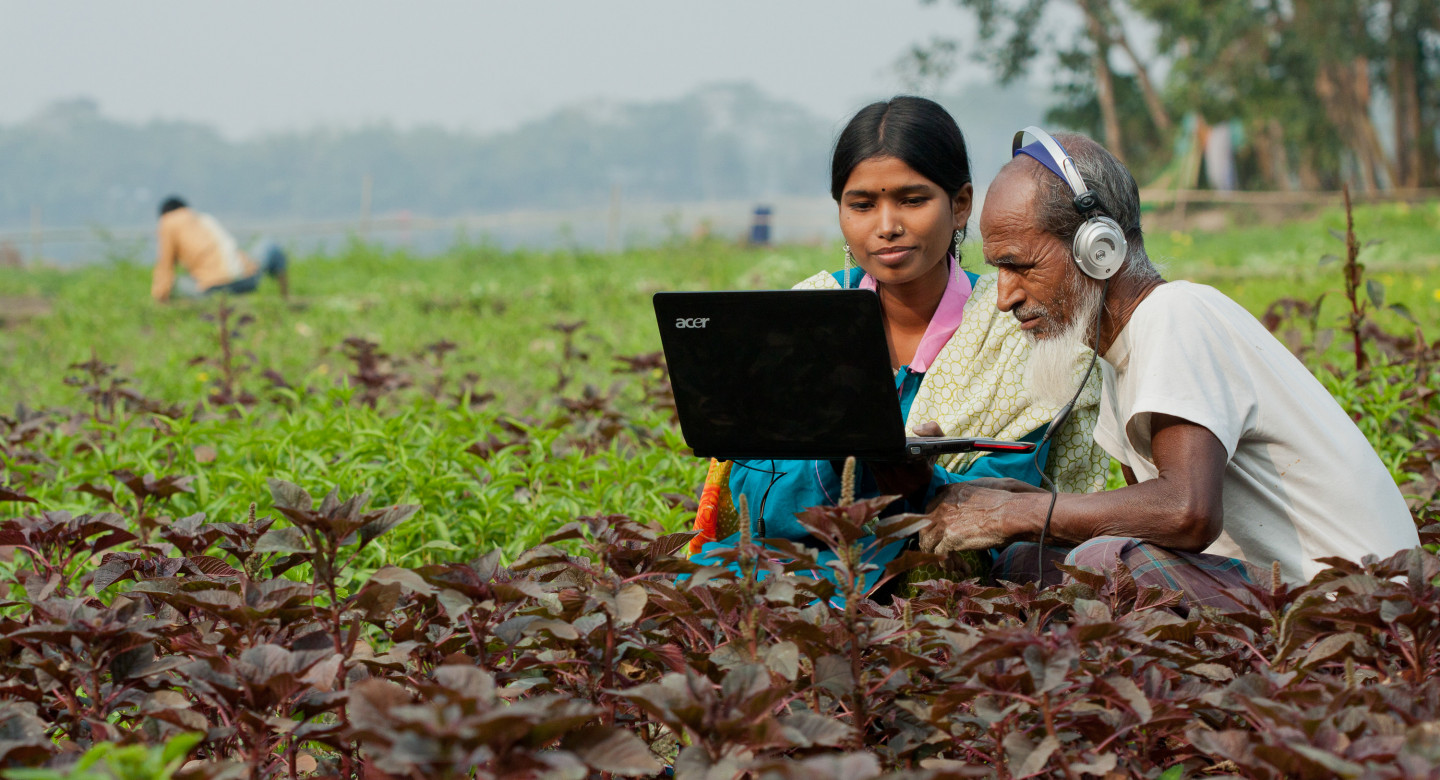 Farmers using G4AW technology