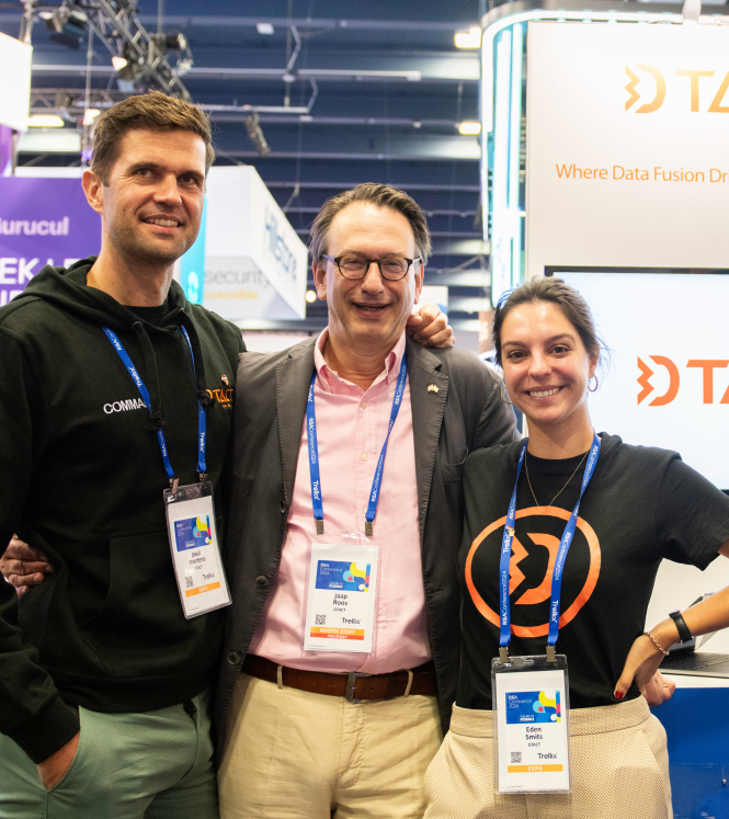 DTACT at their booth at the RSAC 2024