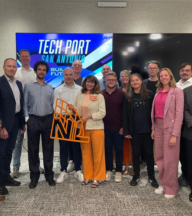 Group photo of Dutch mission participants to Georgia and Texas 2024