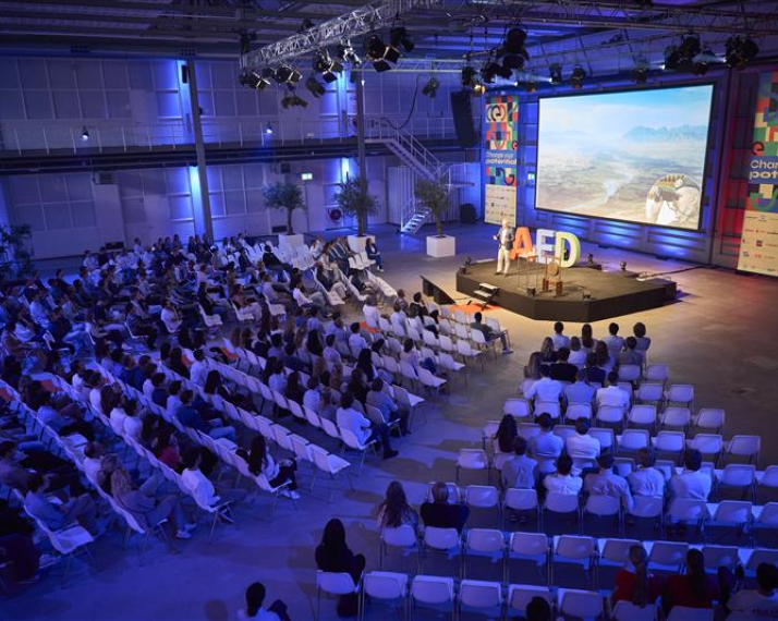 A keynote speaker at All Energy Day 2025 