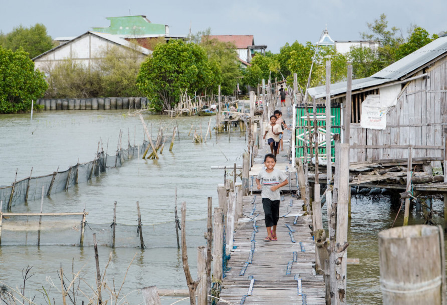 Next generation of mangrove custodians - Demak, Indonesia Photo: FDW
