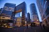Rotterdam's business district